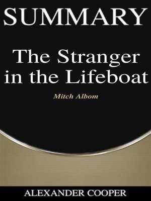 cover image of Summary of the Stranger in the Lifeboat